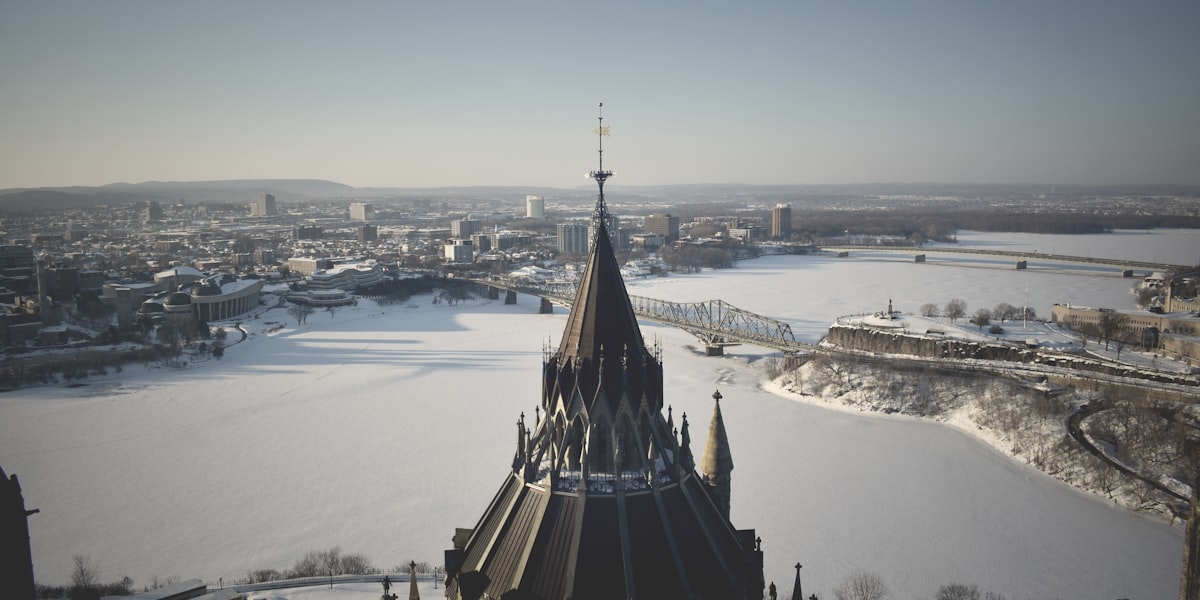 Parliament Hill in Ottawa, Canada